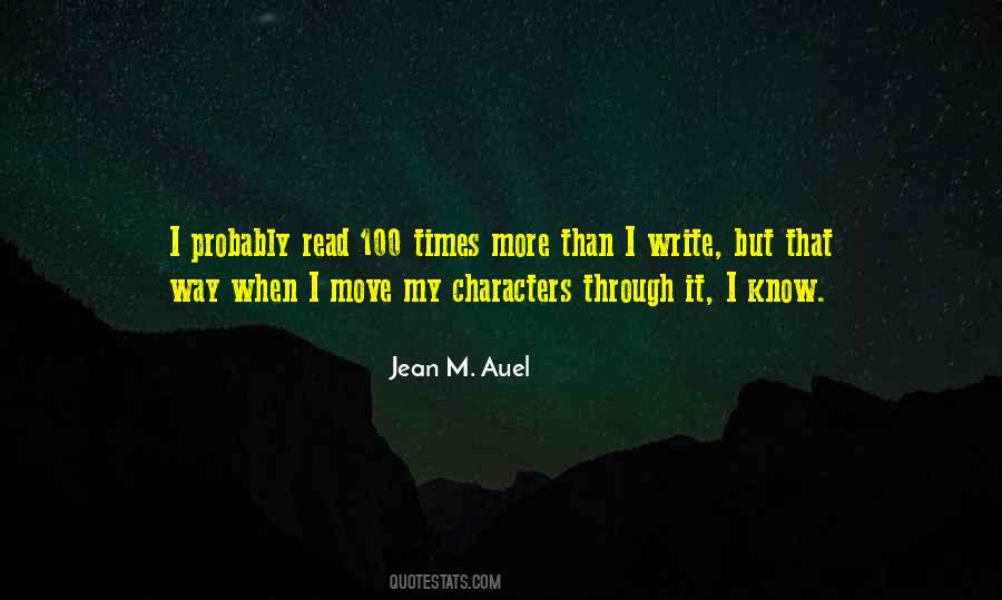 Jean M. Auel Quotes #334983