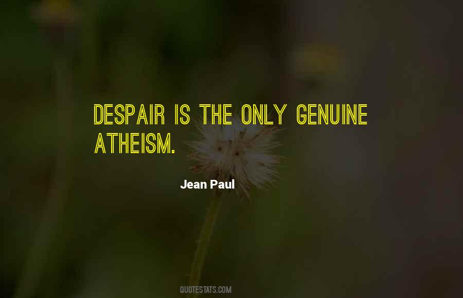 Jean Paul Quotes #1189883