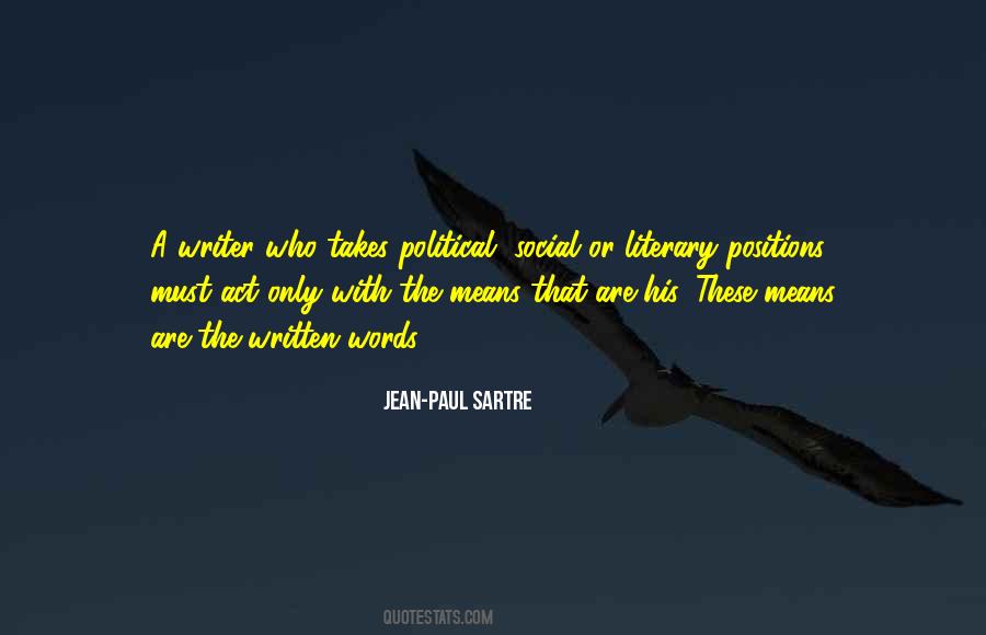 Jean-Paul Sartre Quotes #1736952