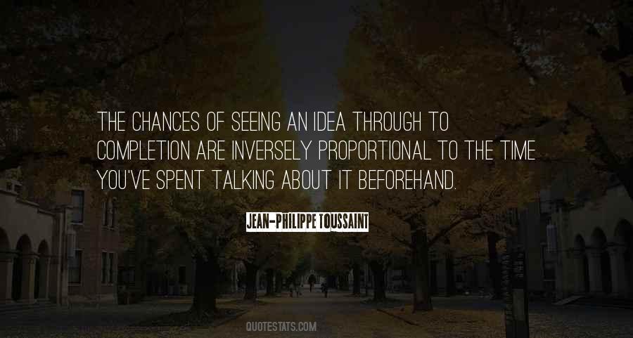 Jean-Philippe Toussaint Quotes #378915