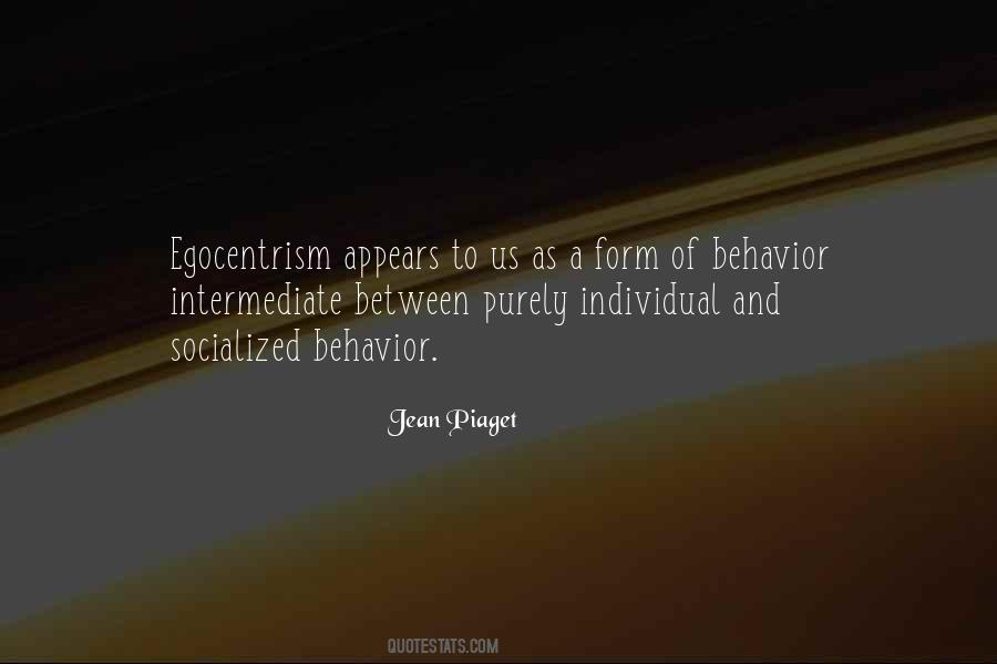 Jean Piaget Quotes #1057769