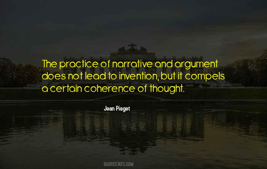 Jean Piaget Quotes #112040