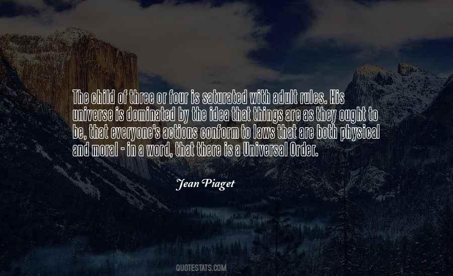 Jean Piaget Quotes #1145503