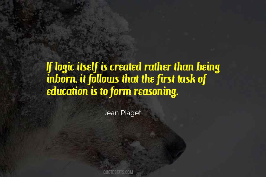 Jean Piaget Quotes #1215750