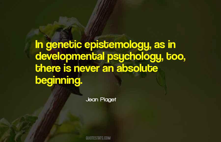 Jean Piaget Quotes #1556248
