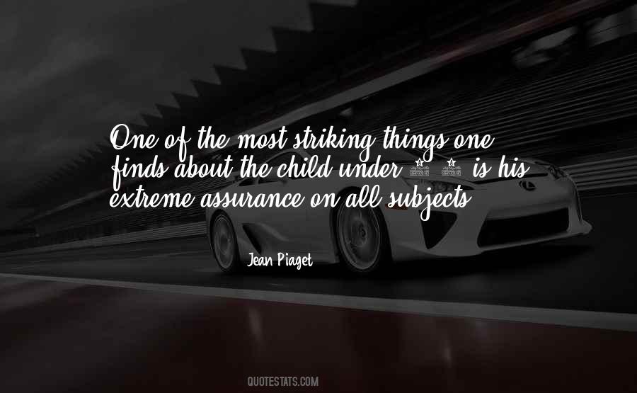 Jean Piaget Quotes #627343