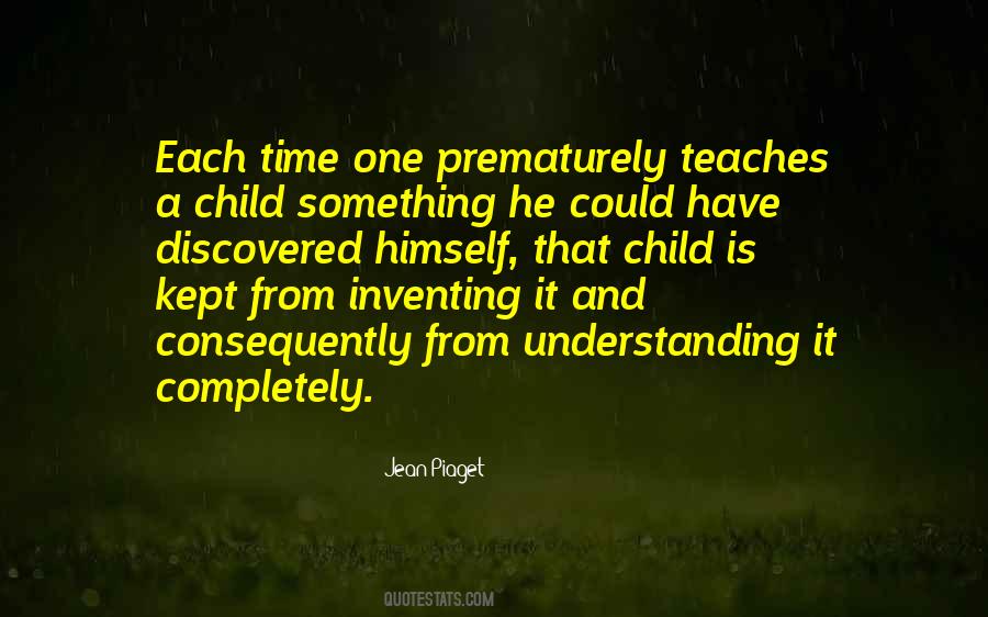 Jean Piaget Quotes #959366