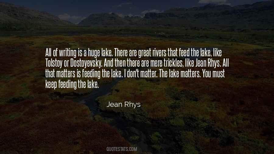 Jean Rhys Quotes #221891