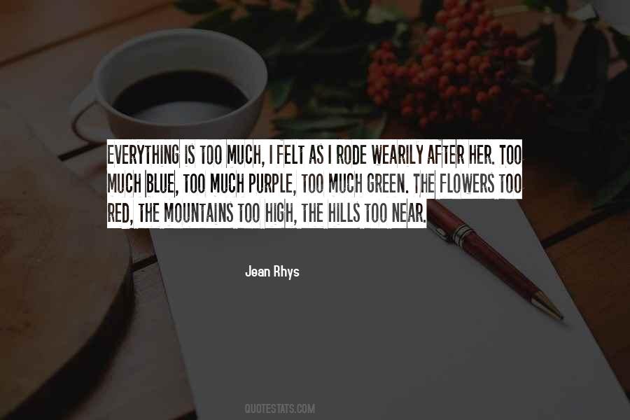 Jean Rhys Quotes #459383