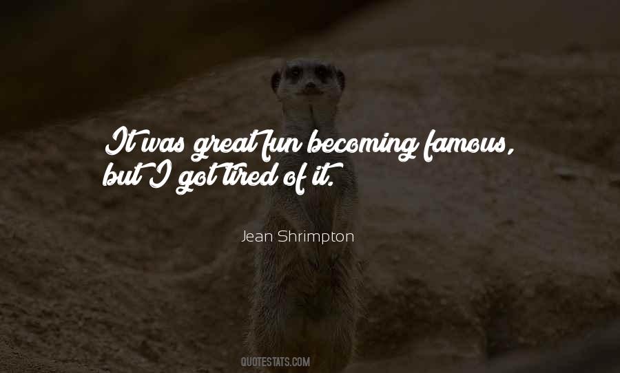 Jean Shrimpton Quotes #570475