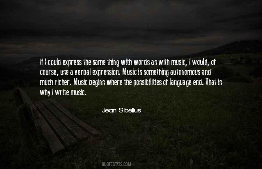 Jean Sibelius Quotes #1542830