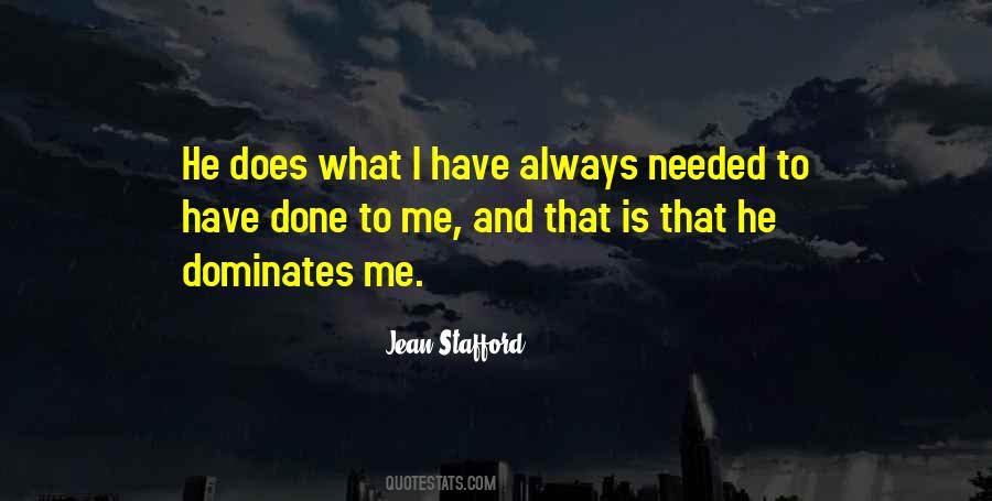 Jean Stafford Quotes #40894
