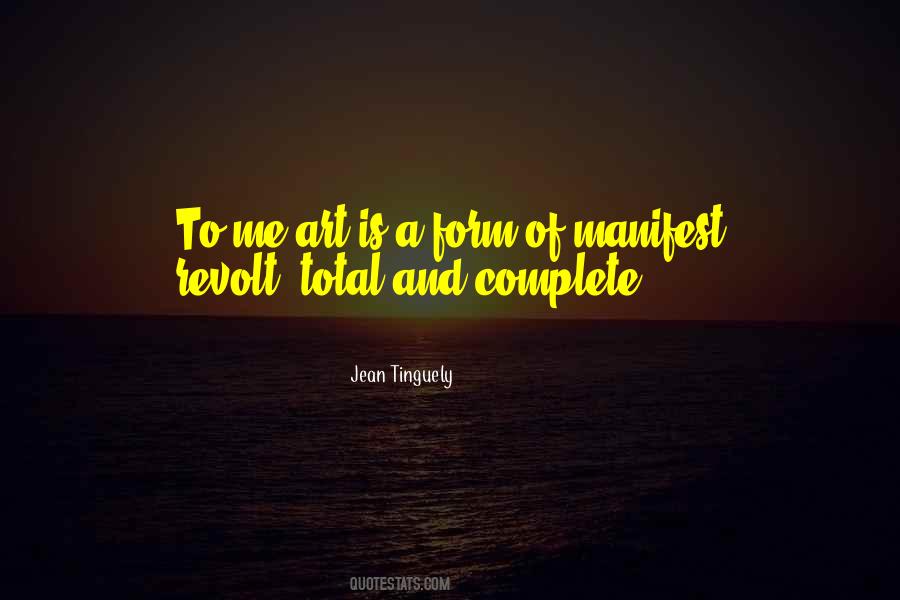 Jean Tinguely Quotes #302365