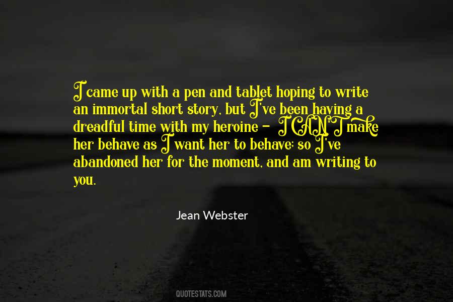 Jean Webster Quotes #1602445