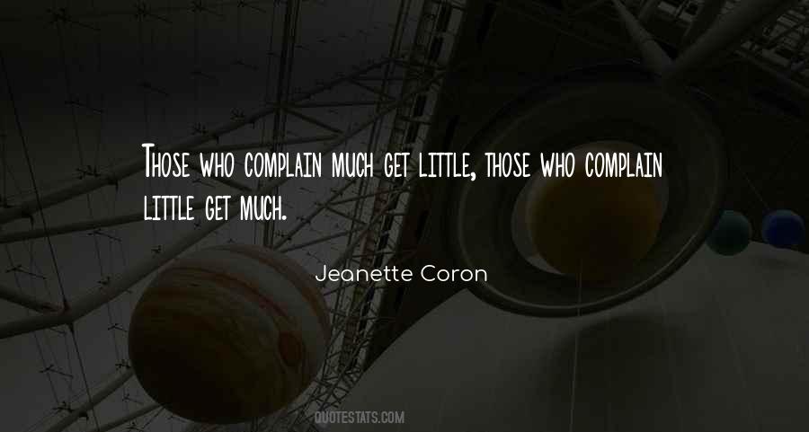 Jeanette Coron Quotes #911276