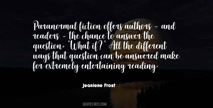 Jeaniene Frost Quotes #109464