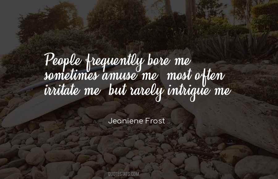 Jeaniene Frost Quotes #163942