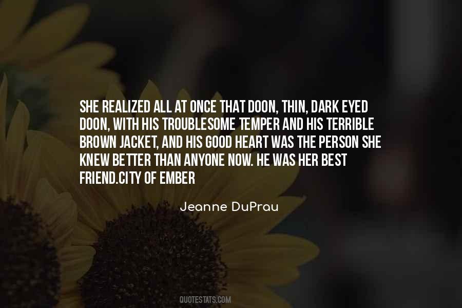 Jeanne DuPrau Quotes #901831