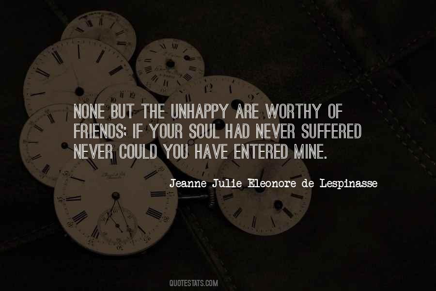 Jeanne Julie Eleonore De Lespinasse Quotes #1173276