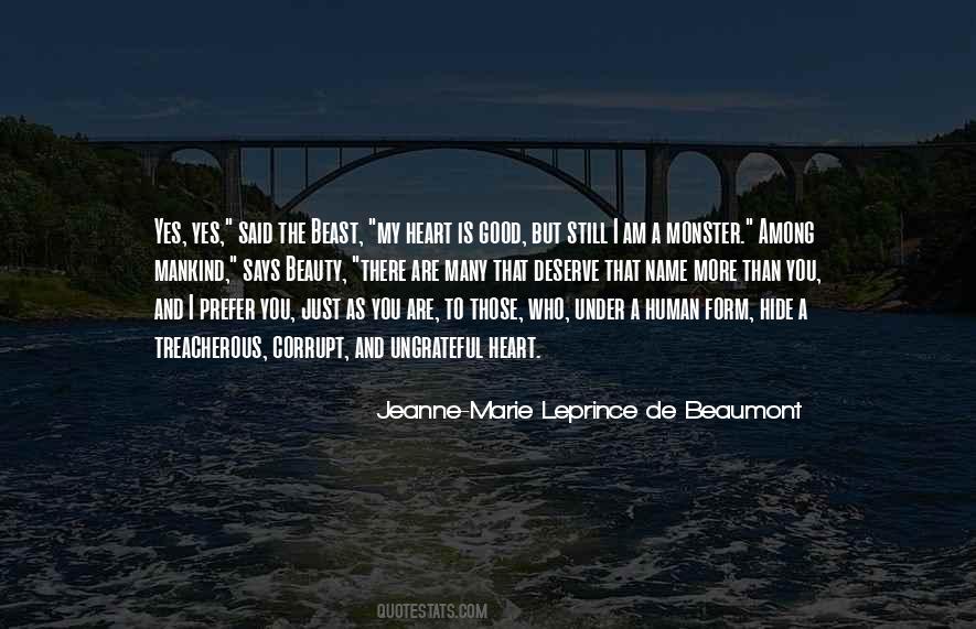 Jeanne-Marie Leprince De Beaumont Quotes #977018