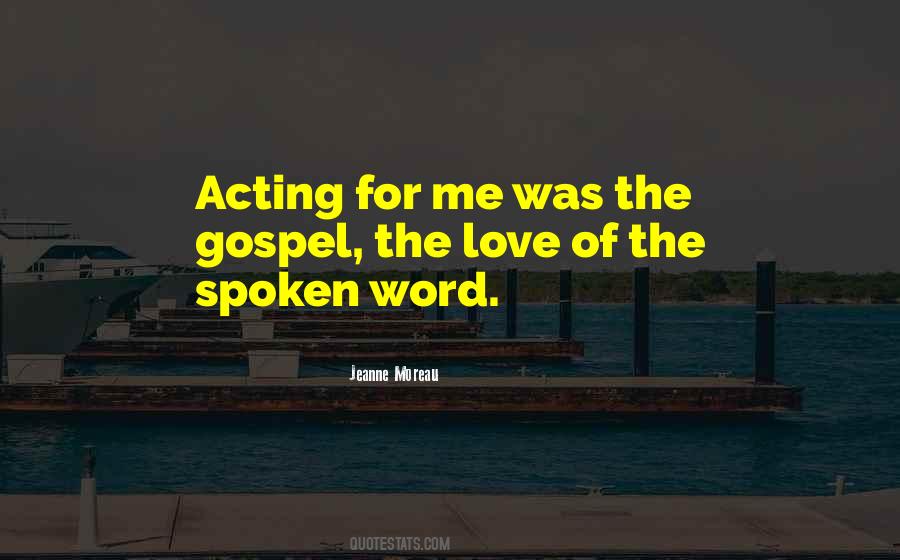 Jeanne Moreau Quotes #404138