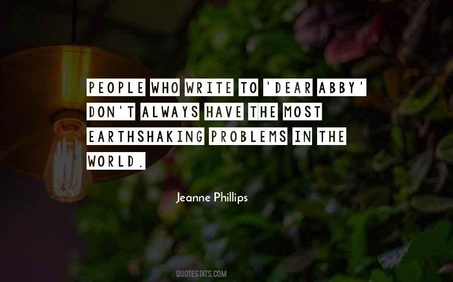 Jeanne Phillips Quotes #204523