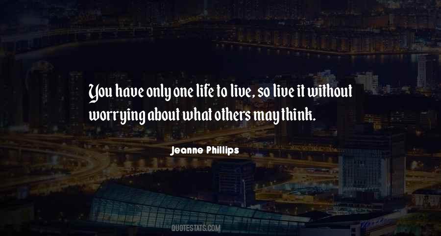Jeanne Phillips Quotes #255491