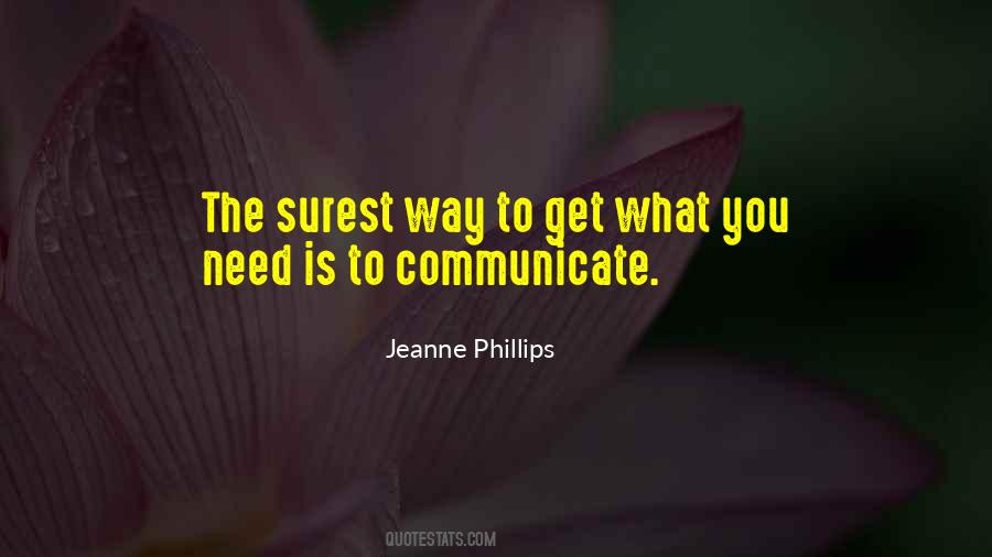 Jeanne Phillips Quotes #746770