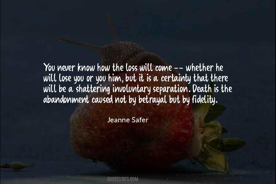 Jeanne Safer Quotes #1027811