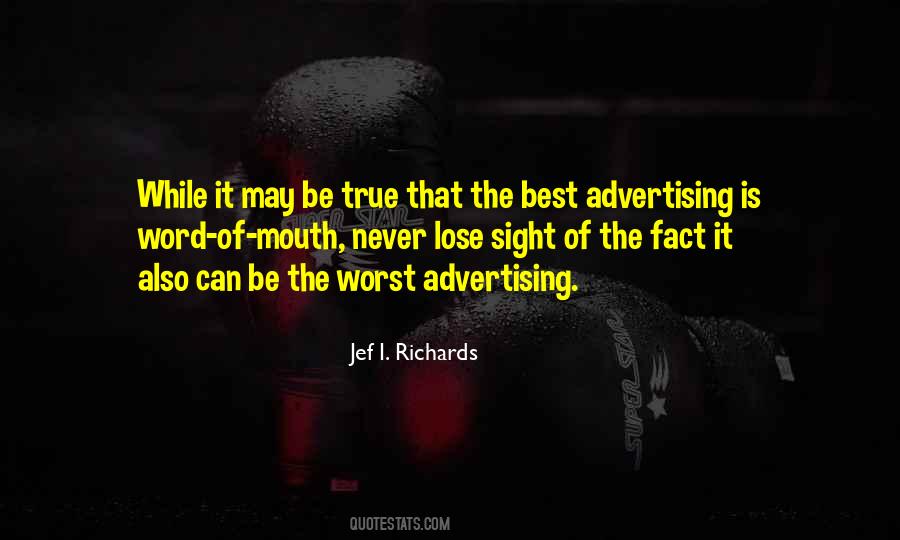 Jef I. Richards Quotes #671298