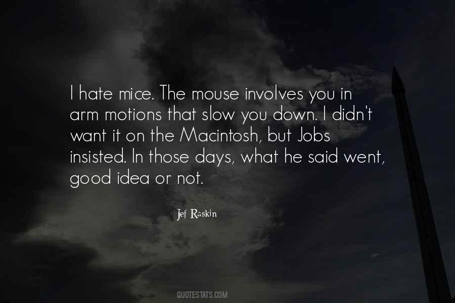 Jef Raskin Quotes #227406