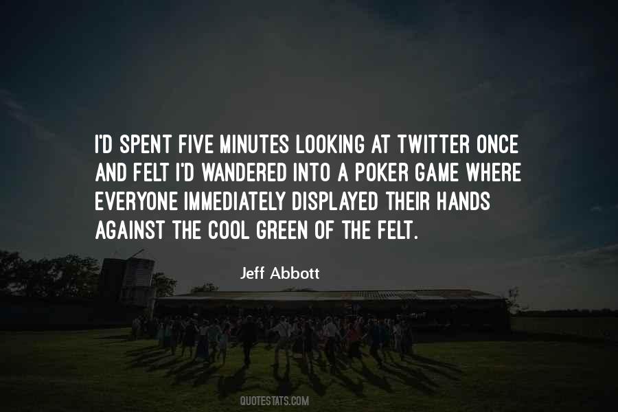 Jeff Abbott Quotes #87196