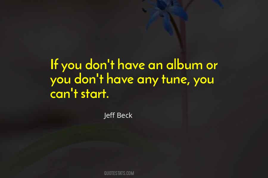 Jeff Beck Quotes #1413139
