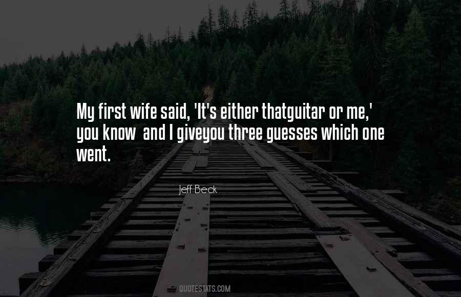 Jeff Beck Quotes #1509670