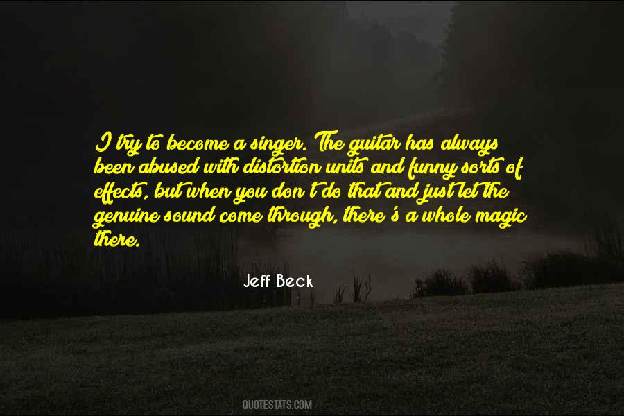 Jeff Beck Quotes #547437