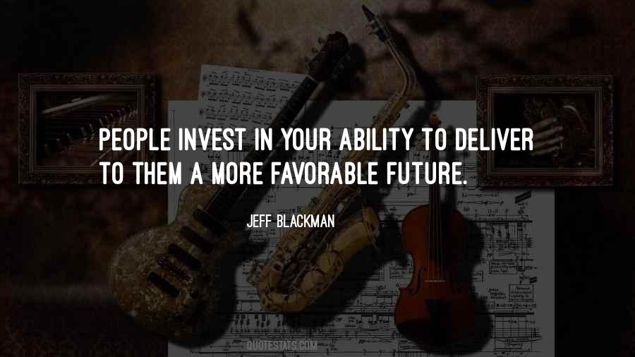 Jeff Blackman Quotes #1340146