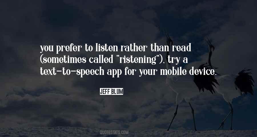 Jeff Blum Quotes #1864242 Jeff Blum Quotes #1864242