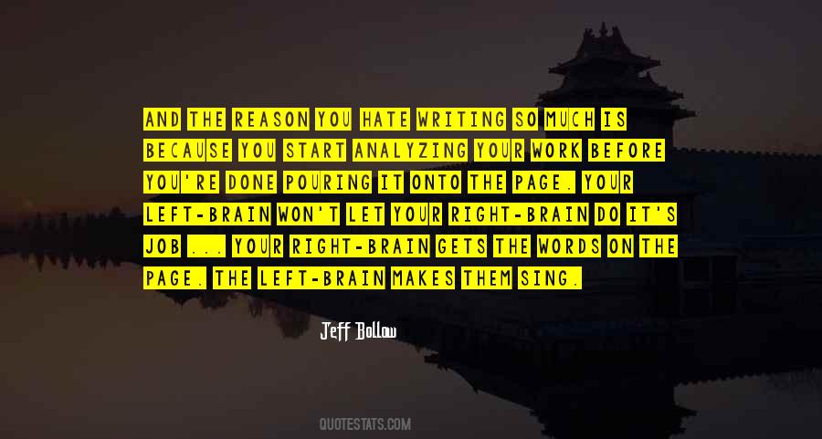 Jeff Bollow Quotes #26803