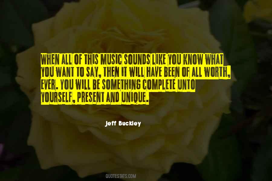Jeff Buckley Quotes #79983