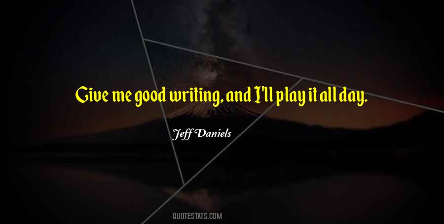 Jeff Daniels Quotes #224405