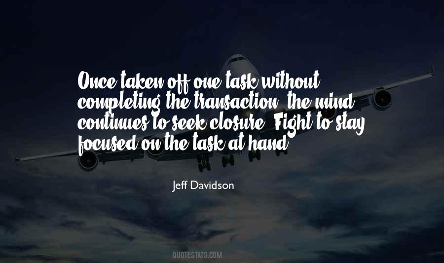 Jeff Davidson Quotes #755847