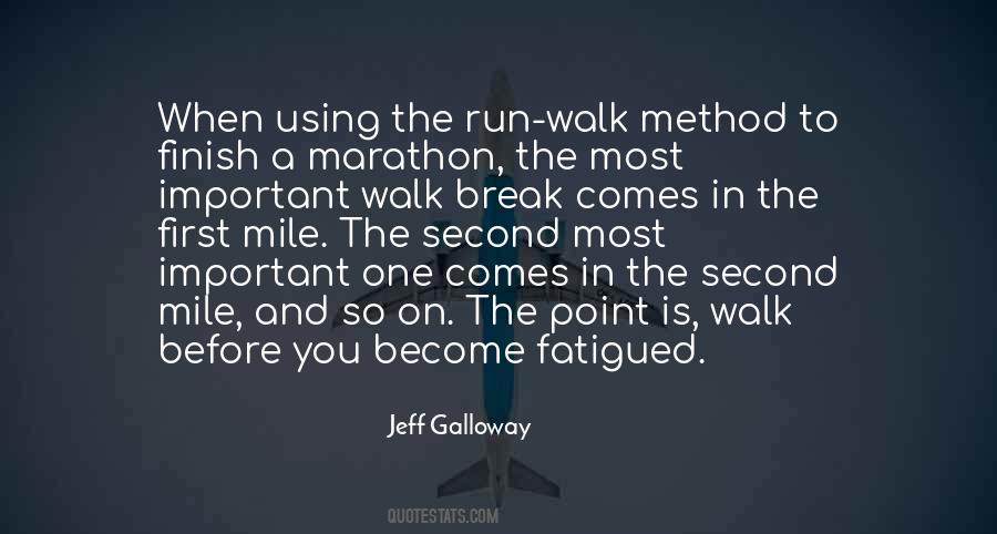 Jeff Galloway Quotes #692026