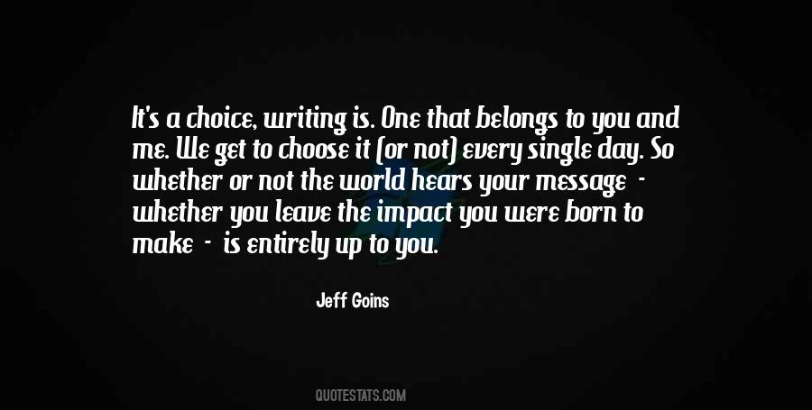 Jeff Goins Quotes #396857