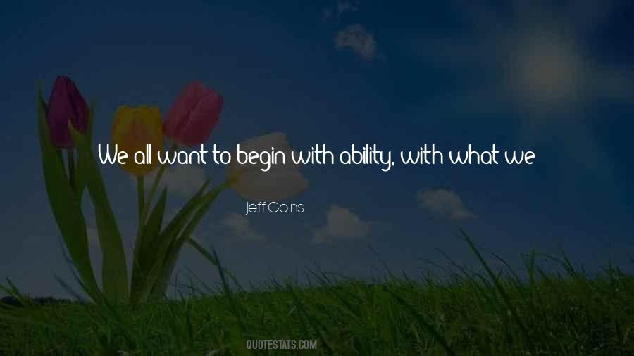 Jeff Goins Quotes #989341