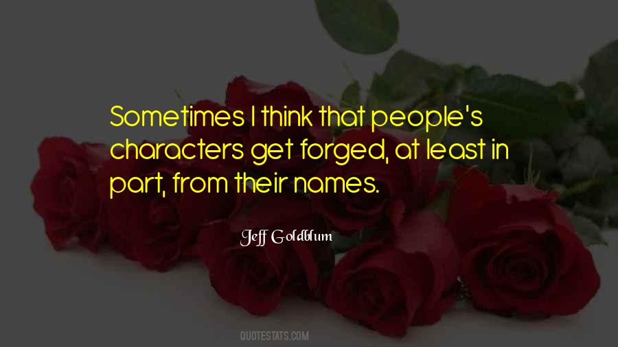 Jeff Goldblum Quotes #1761711