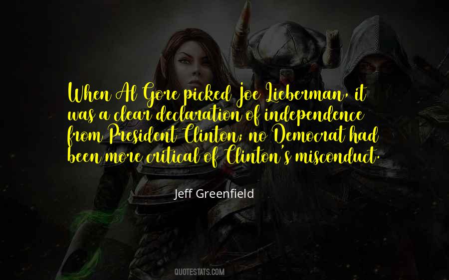 Jeff Greenfield Quotes #317595