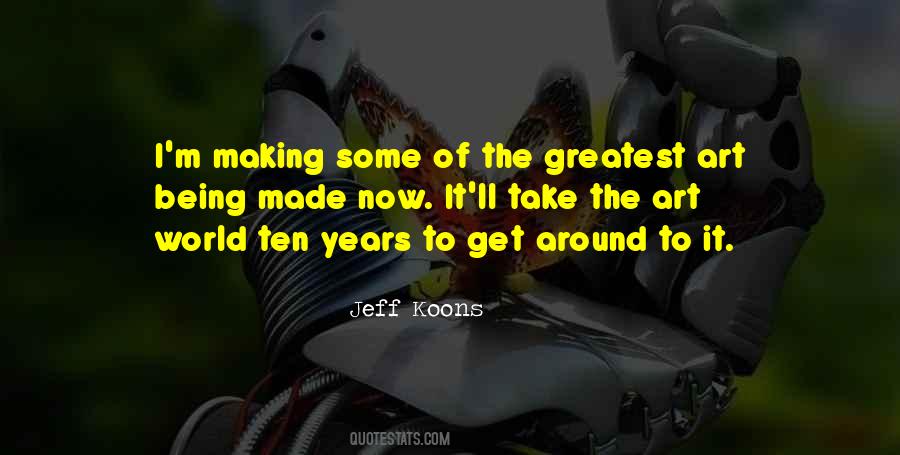 Jeff Koons Quotes #13052