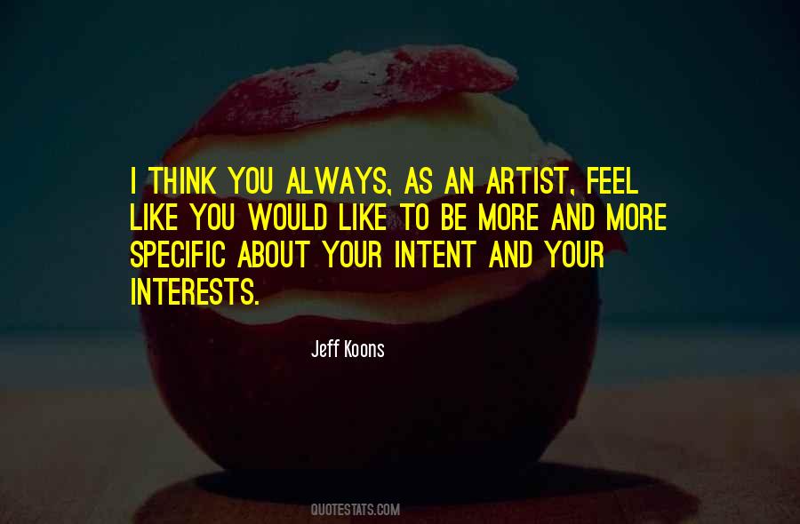 Jeff Koons Quotes #20276