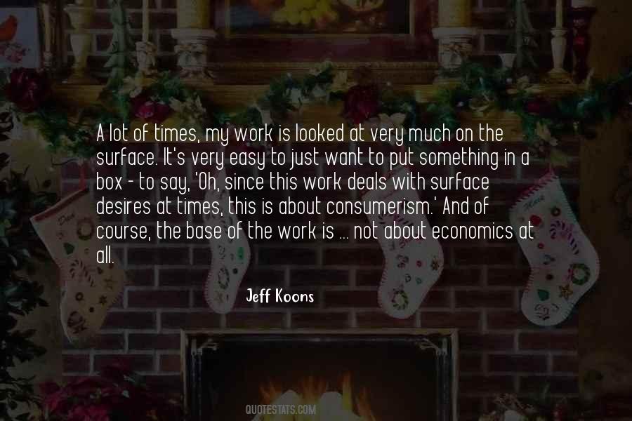 Jeff Koons Quotes #623411