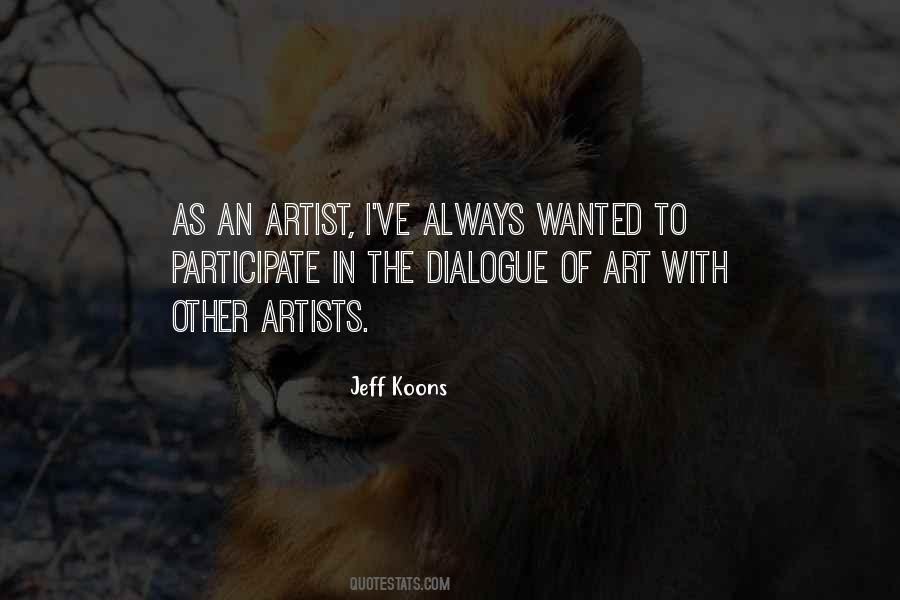 Jeff Koons Quotes #915783